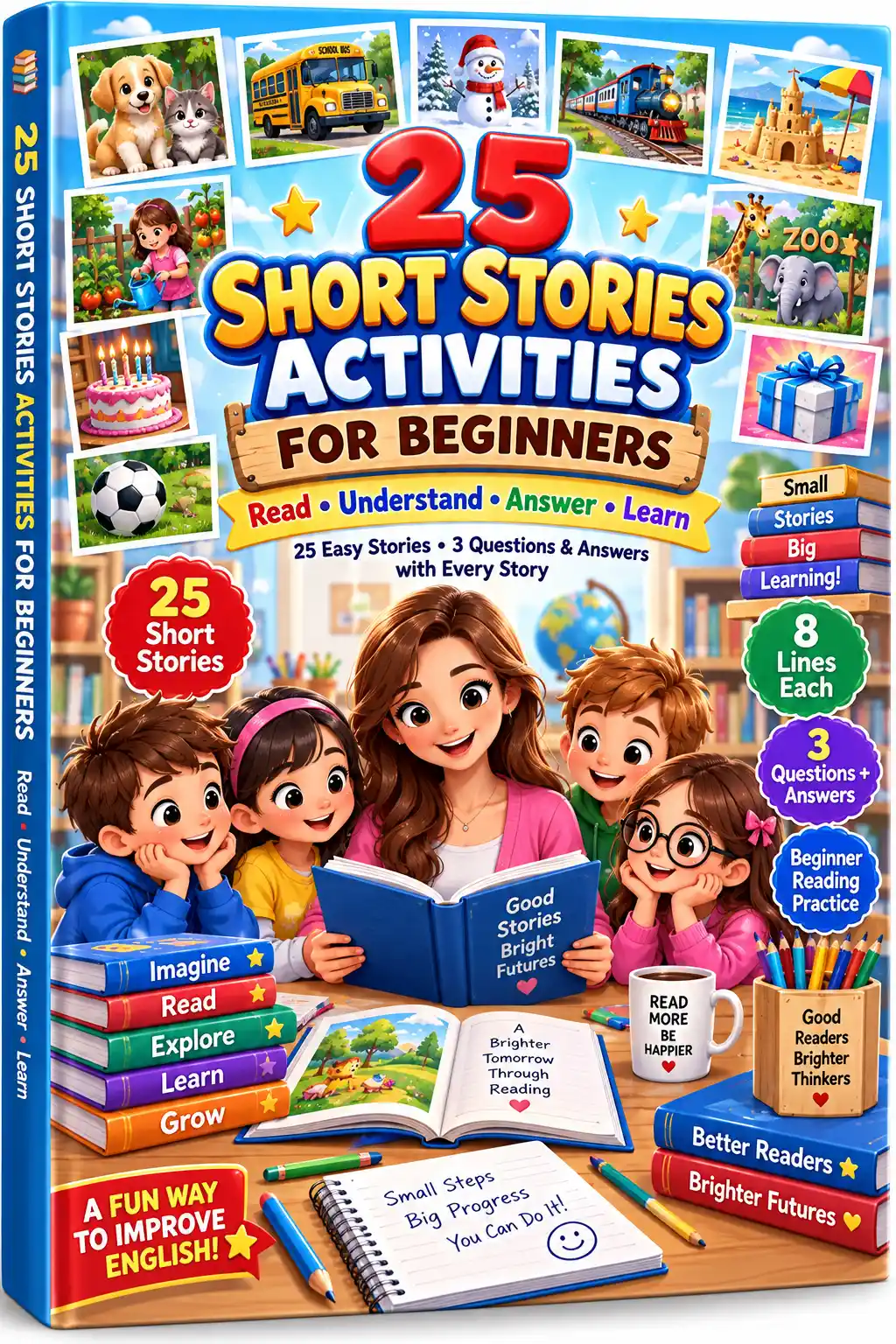 25 Short Stories Activities for Beginners