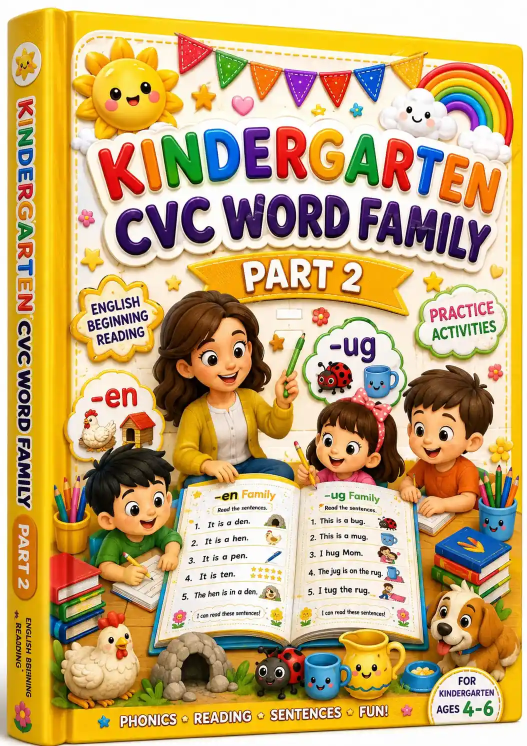 Kindergarten CVC Word Family Part 2